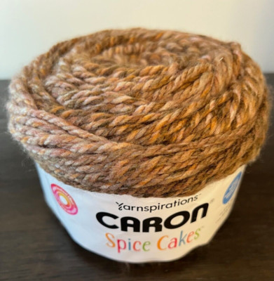 New Yarnspirations Caron Spice Cakes Ginger Snap 8oz (GR09)