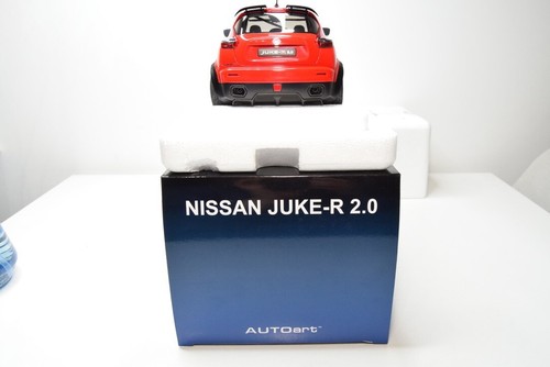 B61 1:18 AUTOART AUTO ART 77457 NISSAN JUKE R JUKE-R 2.0 RED MIB - Picture 9 of 18