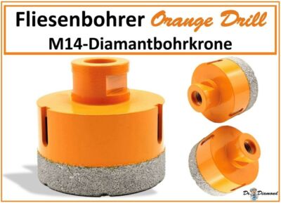 M14 Diamantbohrer Fliese für Winkelschleifer & Flex Ø 100 mm von Dr. Diamond