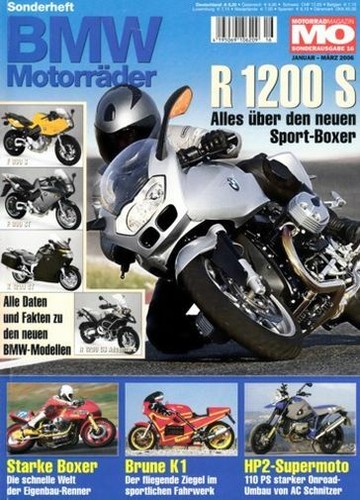 MO BMW Motorräder Nr. 16 + R 1200 S + AC Schnitzer HP2 Supermoto + Brune K1