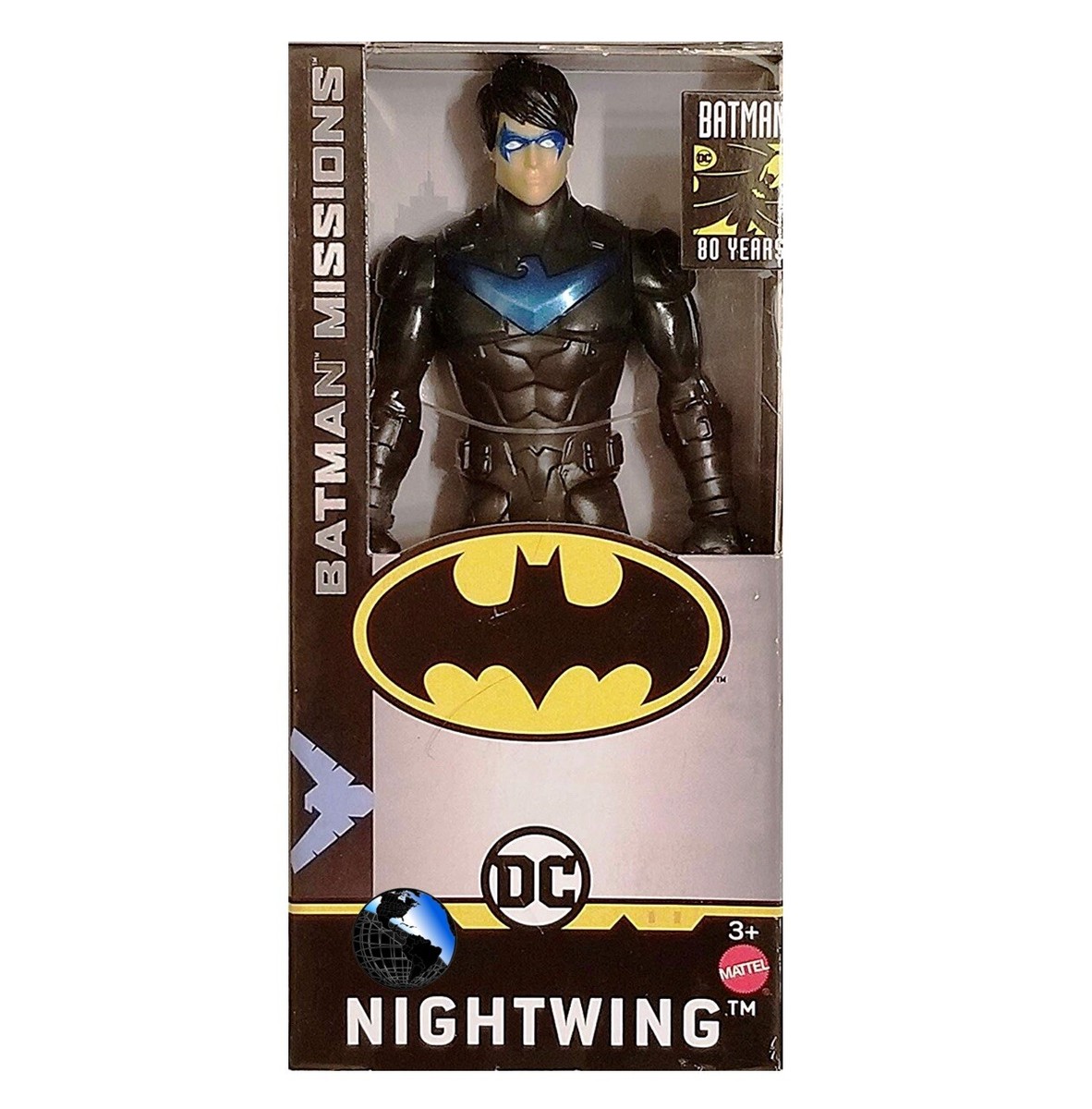 Batman Missions: NIGHTWING 6 Inch Action Figure (Batman 80