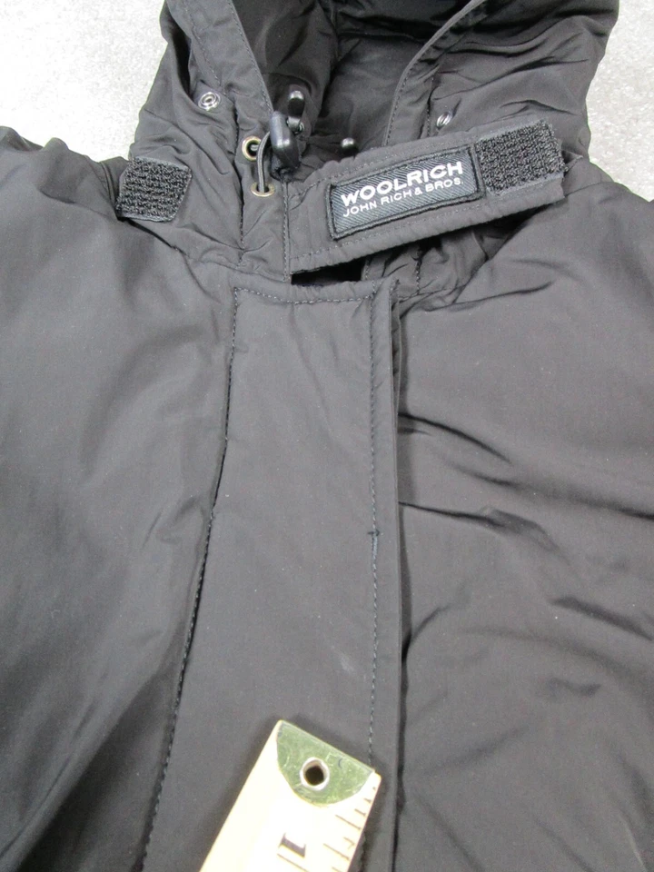 Woolrich Artic Parka Jacket Womens Xs Black Insualted Parka * - Image 4 of 4