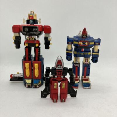 Power Rangers Kagaku Sentai Dynaman Chogokin Robo 3set Bundle Bulk Japan Popy