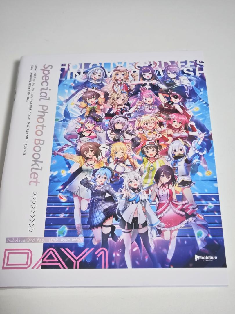 Hololive 3rd Fes Link Your Wish Blu-ray Live Event Japan