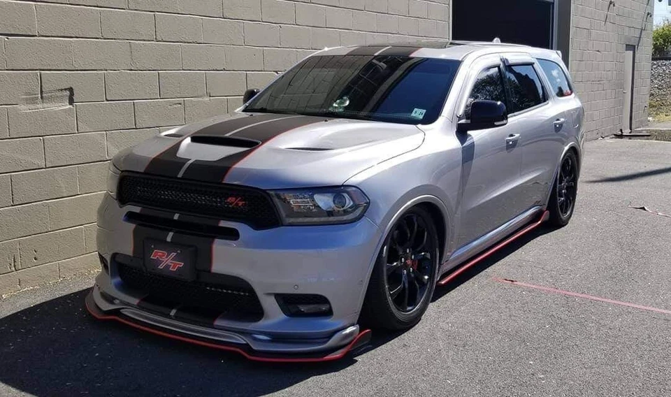 FITS Dodge Durango 8" Racing Vinyl Stripes FOR Duel Twin 8 Inch by 40 FT Foto 3 de 3