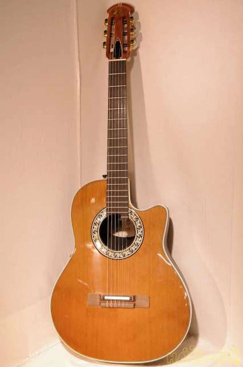 Ovation 1763 Used Electric Acoustic Guitar