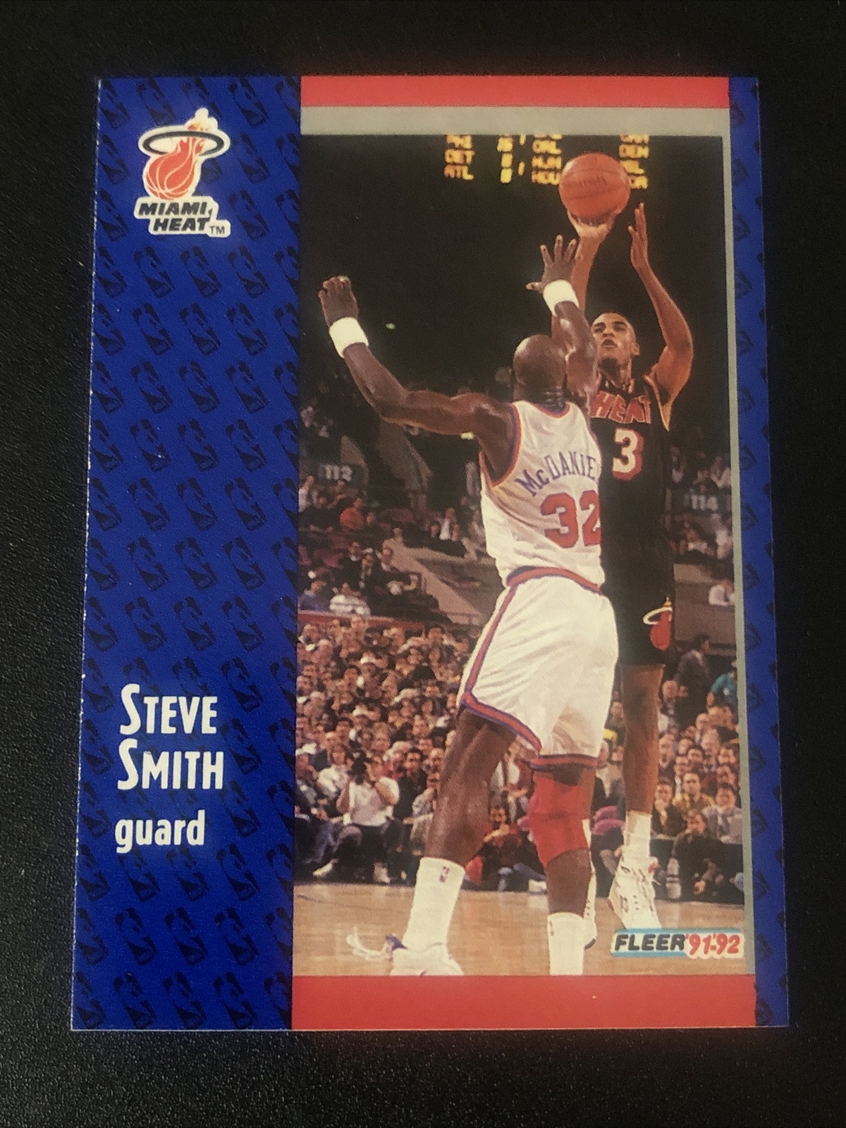 1991-92 Fleer Steve Smith Rookie #309