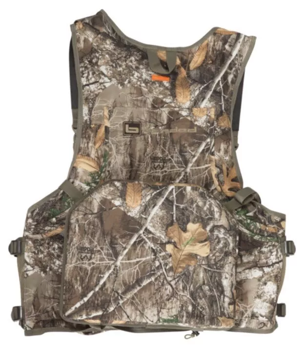 BANDED GEAR TURKEY SERIES HUNTING VEST REALTREE EDGE CAMO XL 2XL