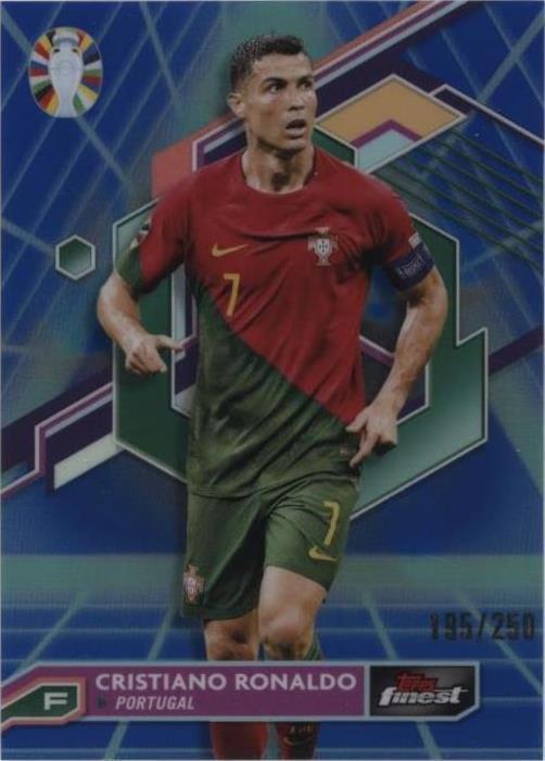 2023 Topps Finest Road to UEFA Euro 2024 Cristiano Ronaldo