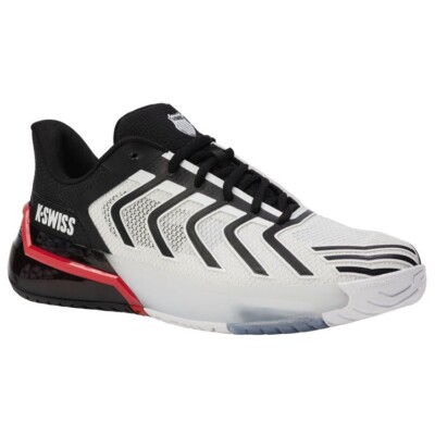 K-Swiss Ultrashot 4 men's tennis shoes - White/Black/Red 4437-140 | eBay
