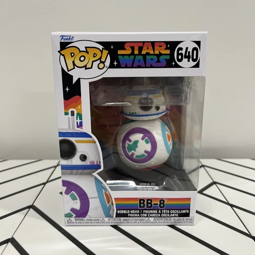 Funko POP! Star Wars: Rainbow Pride BB-8 2023 #640 *Vaulted*