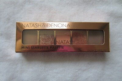 NIB Natasha Denona MINI Starlette Eyeshadow Palette - cool, rosy,matte, metallic