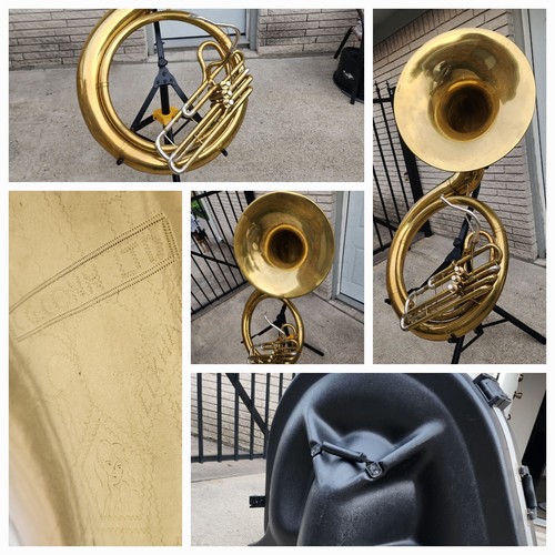 Conn LTD 14K Naked Lady Face Sousaphone eBay