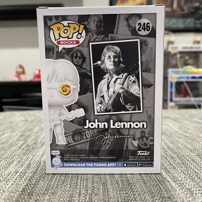 Funko Pop! Rocks JOHN LENNON Psychedelic Shades Vinyl Figure #246