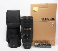 Mint Nikon Af-S Nikkor 70-200Mm F2.8G Ed Vr Ii Box With Case