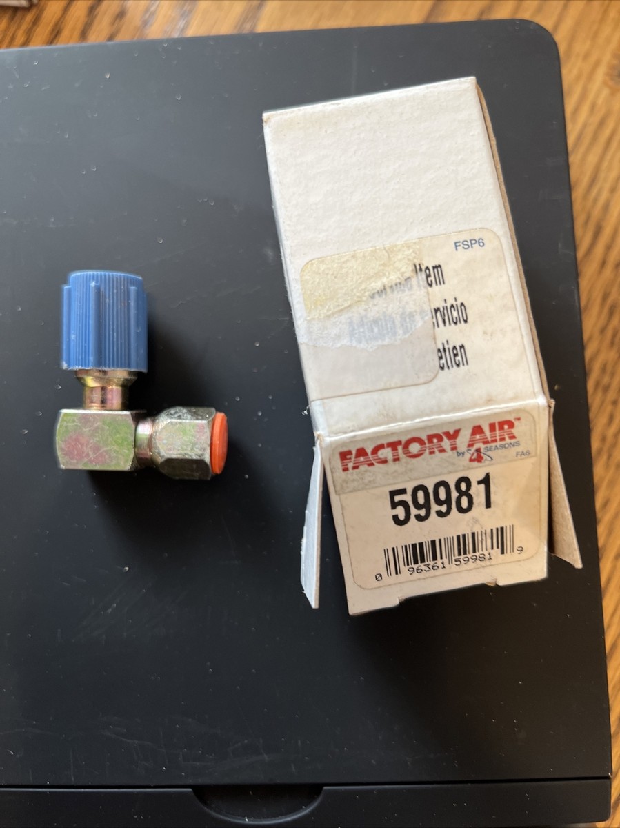 Four Seasons 59981 Low Side 90  - 3/16 in. Service Port Retrofit