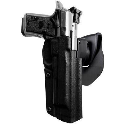 OWB Quick Release Paddle Holster fits Beretta 92X Performance