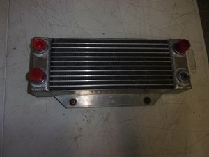 Details About Griffin Oil Cooler Aluminum Nice And Clean Dirt Modified Race Car Brp Troyer