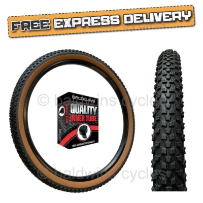 Baldys 29 x Mountain Bike Classic Brown Wall Off Road TYRE