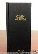 2 Whitman Coin Holder Book 80 Pocket Display Album for 2x2 Storage Harris Folder