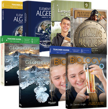 NEW Master Books Grade 9 Basic 4 Subject SET ...
