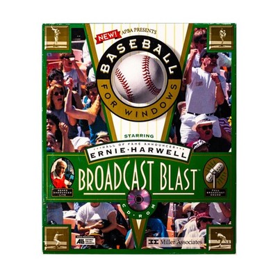 Miller Associates Computer - Game - Sports  Baseball for Windows (1995 E VG/EX