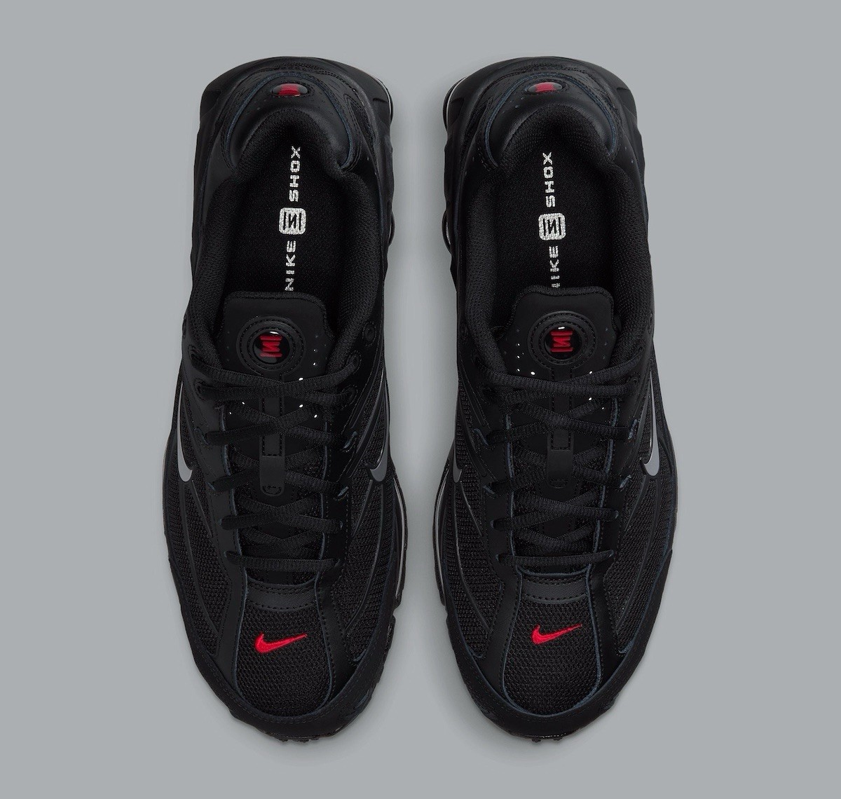 Size 9 - Nike Shox Ride 2 Black University Red for sale online | eBay
