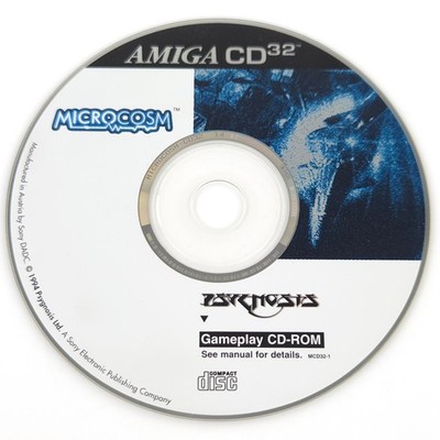 Commodore Amiga CD32: Microcosm - NUR CD-ROM Disk (CBM PAL)