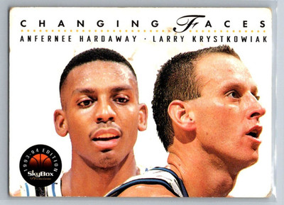 Anfernee Hardaway, Larry Krystkowiak - 1993 Skybox Premium Changing Faces #310