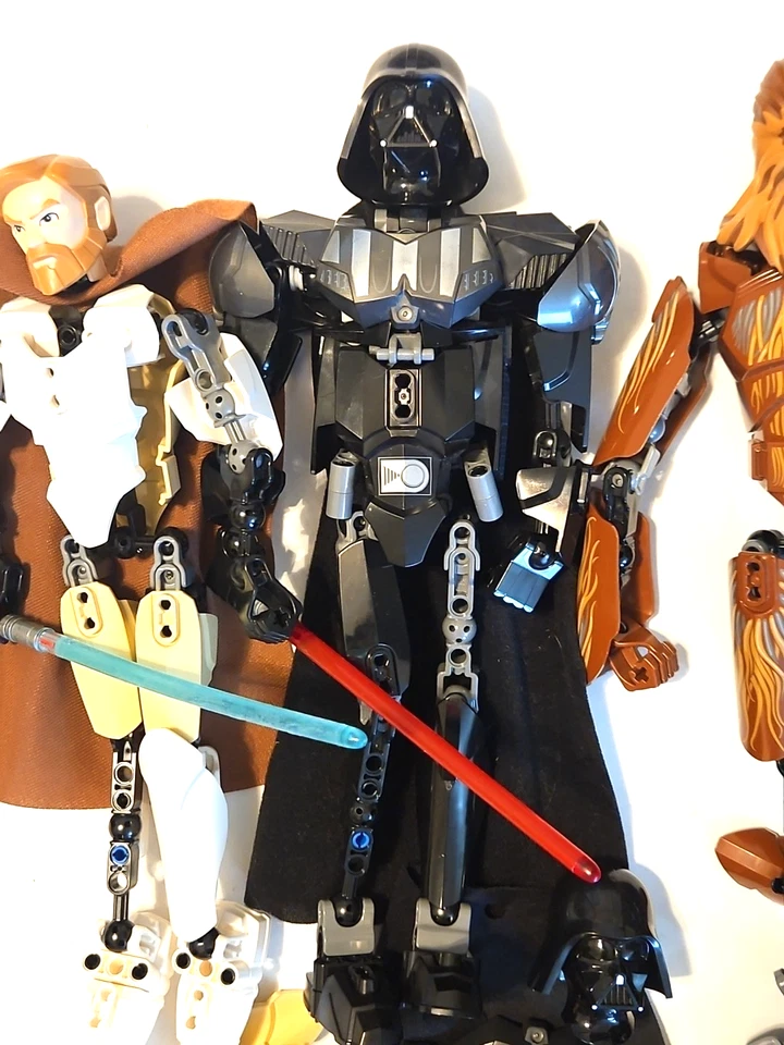 LEGO Star Wars сборная фигурка лот 3 + фунтов почти полный детали и фигурки - Изображение 3 из 4