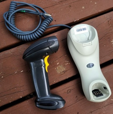 Zebra DS6878 Wireless 2D Barcode Scanner Bluetooth w/ Cradle USB & Fresh Battery