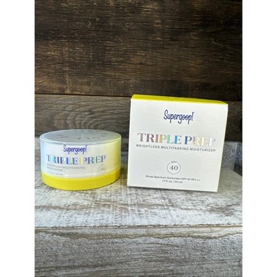 Supergoop Triple Prep Weightless Multitasking Moisturizer SPF40 Exp: 06/26 | $34