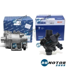OEM Electric Water Pump +Thermostat Kit For BMW 328i 528i 530xi 525xi X3 X5 US