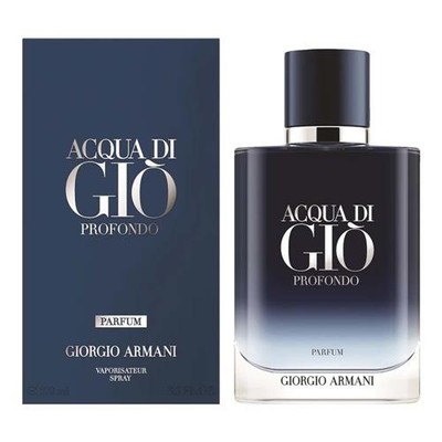 Acqua Di Gio Profondo by Giorgio Armani for Men 3.3oz Parfum Spray NIB