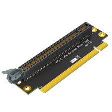 PCI-e 16X 3.0 Riser Card, 90 Degree Reverse M-F, 2U Server, Points to CPU