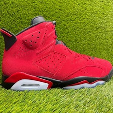 Scarpe da ginnastica Nike Air Jordan 6 Retro Toro Bravo da uomo taglia 14 rosse