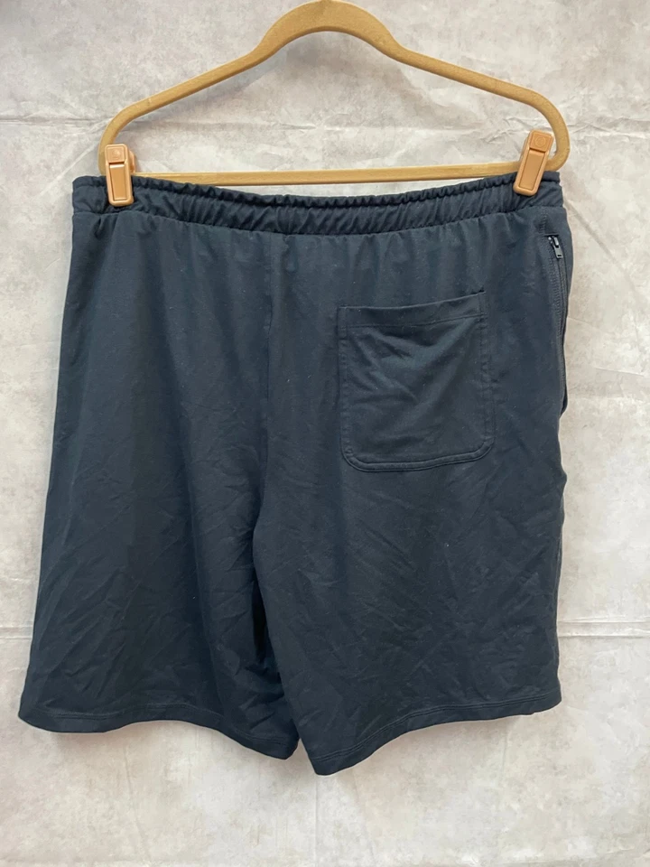 Pantalones cortos de salón negros Eddie Bauer para hombre talla XL Foto 2 de 4