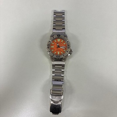 SEIKO Automatic Diver's Watch Orange 7S26-0350