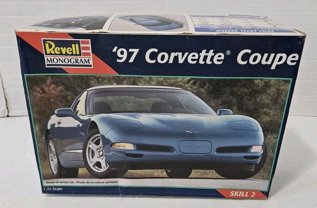 Monogram Corvette In Vintage Automotive Toy Models & Kits for sale