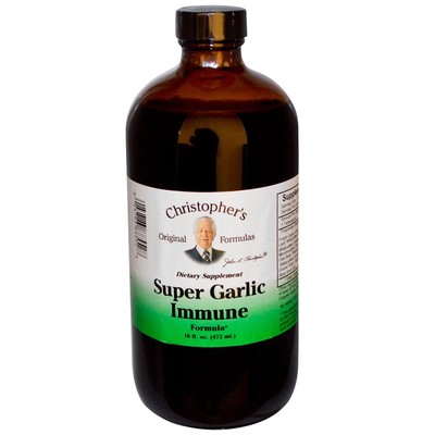 Christopher's Original Formulas Super Garlic Immune 16 Oz