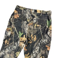 Mossy Oak Break-Up Camo Cargo Pants Mens L Cotton Hunting Workwear