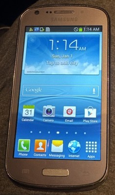 Samsung Galaxy Admire 2 SCH-R830 Silver (US Cellular) Cell Phone Good Used
