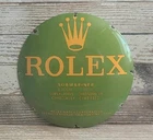 Vintage Rolex Watches Porcelain Enamel Metal Sign Submariner