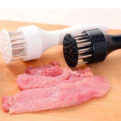 Meat Tenderizer Tool 21Needles Stainless Steel for Tenderizing Kitchen Tool USA
