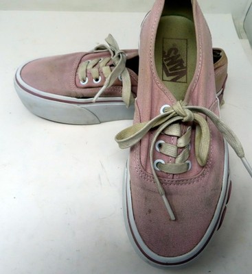 Stackform OFF THE WALL Vans Authentic Pink Men 5 Womens 6.5