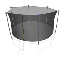 10/12/14/16FT Trampoline Replacement Enclosure Net with Universal Trampoline ...