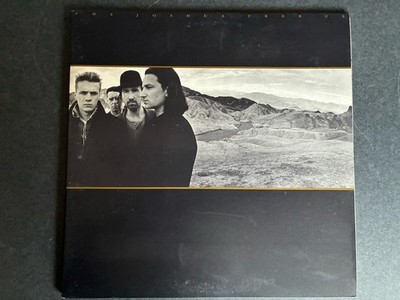 U2 The Joshua Tree 1987 Gatefold Vinyl Record