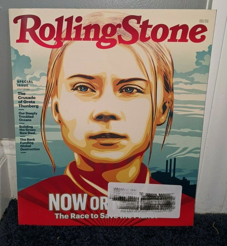 Rolling Stone magazine #1338 April 2020 Greta Thunberg The Climate Crisis