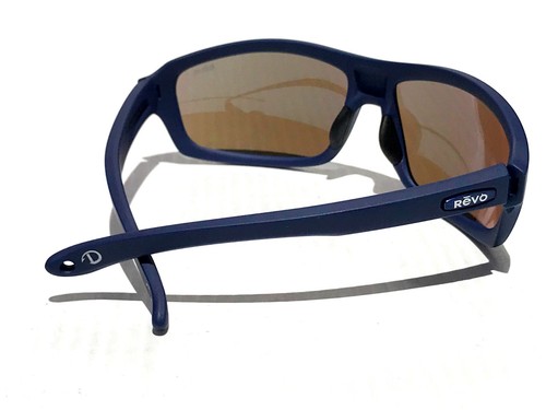 NEW REVO MAHI Matte Blue POLARIZED Blue Lens Sunglass 1187 05 BL Darcizzle - Picture 5 of 12
