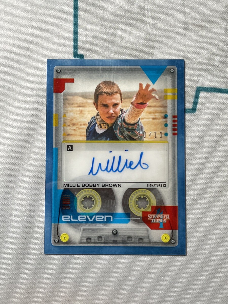 Millie Bobby Brown Stranger Things Season 4 Eleven Blue